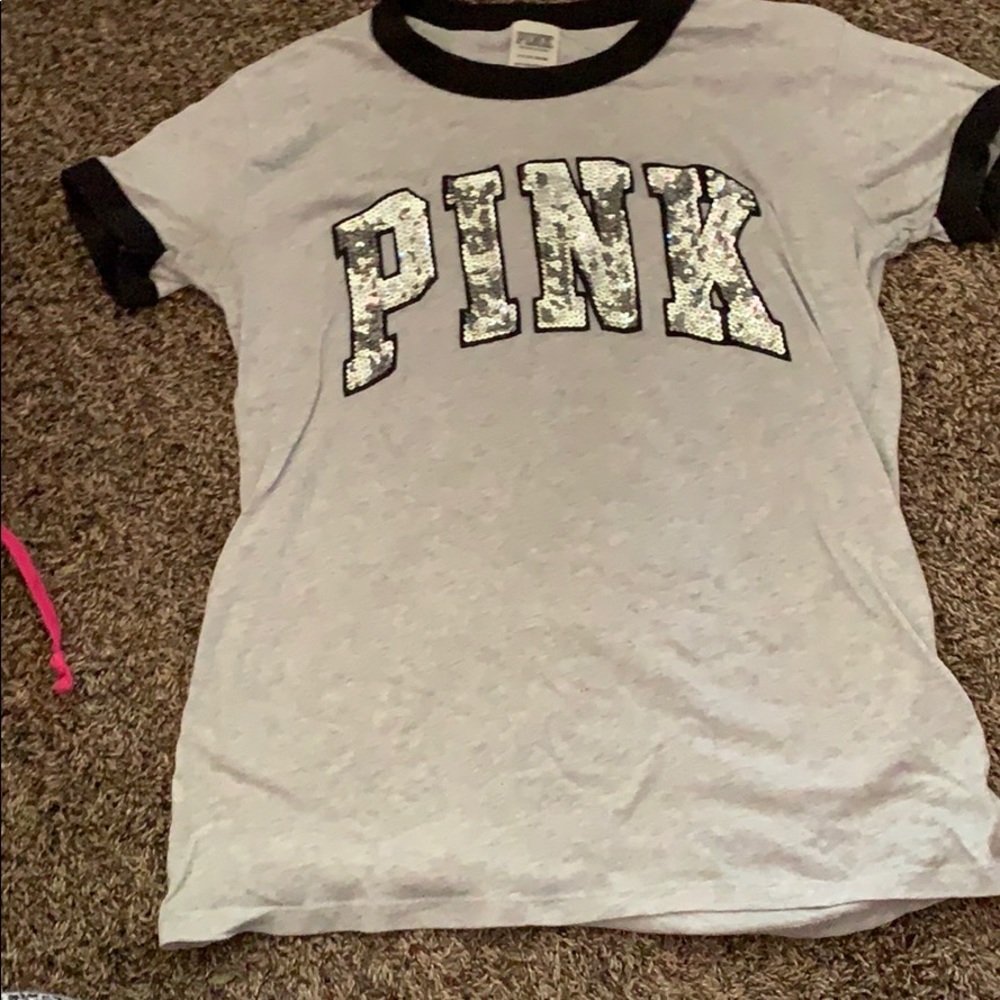 Sequin Pink shirt